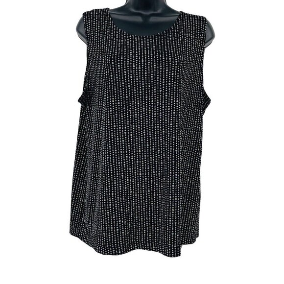 Vikki Vi Tops - Vintage Vikki Vi California Women's slinky Knit Top Shirt Size 0X Glitter Sparkl